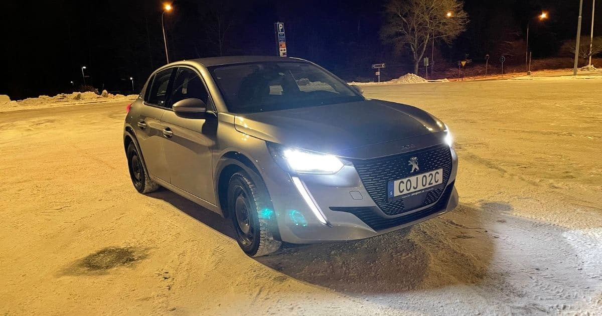 Testad: Peugeot e-208 (januari 2022) – video