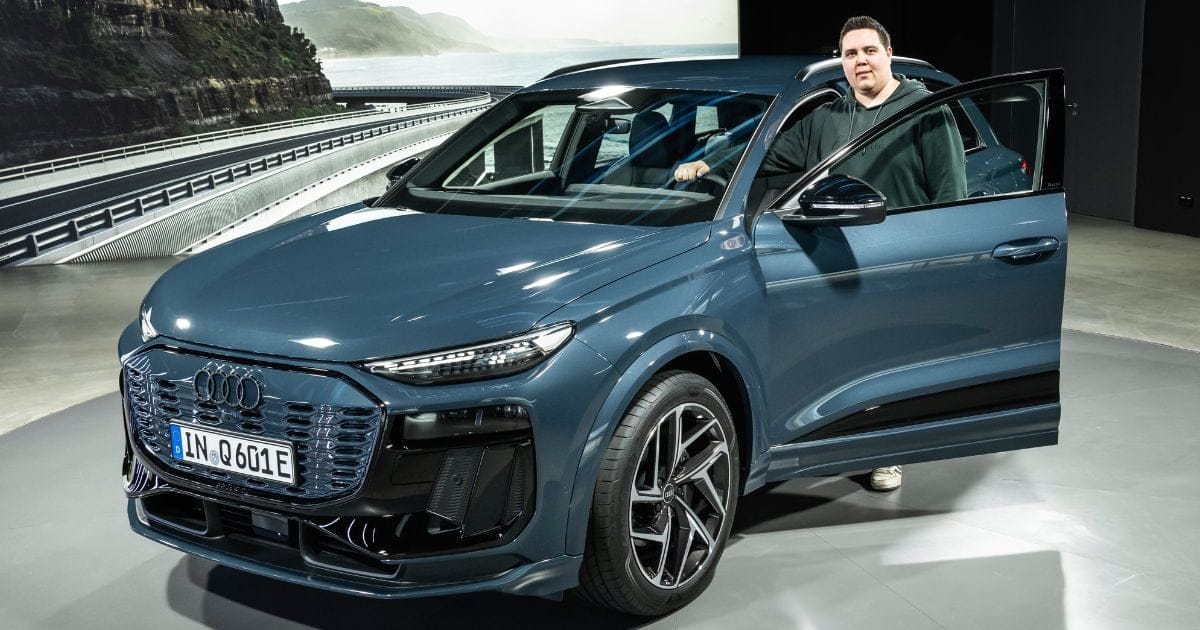 Audi Q6 e-tron är här – Jag har klämt på den – video