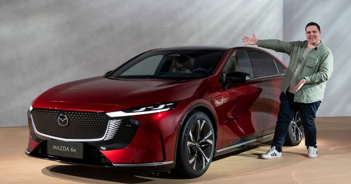 Mazda 6e presenterad – Det mindre batteriet är det bästa – video