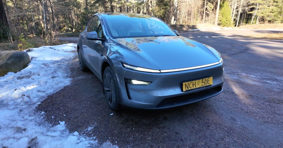 Tesla Model Y Juniper provkörd: ”Oj, vad tyst den är” – video